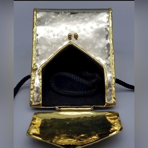 Lunacy Designs Mixed Metal Angel Vintage Crossbody Mini Bag - Picture 13 of 14